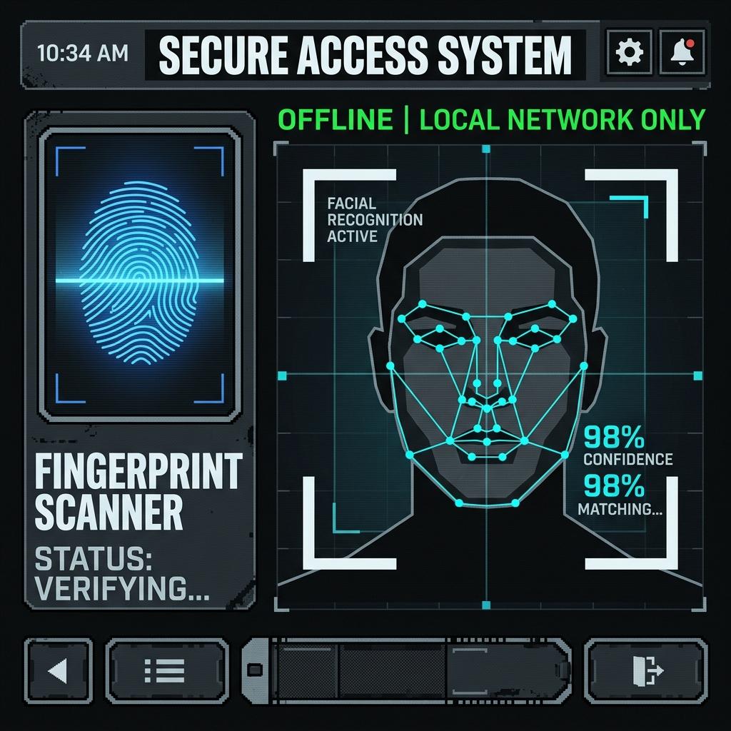 Biometric Security Engines — Windows Hello & OpenCV Recognition