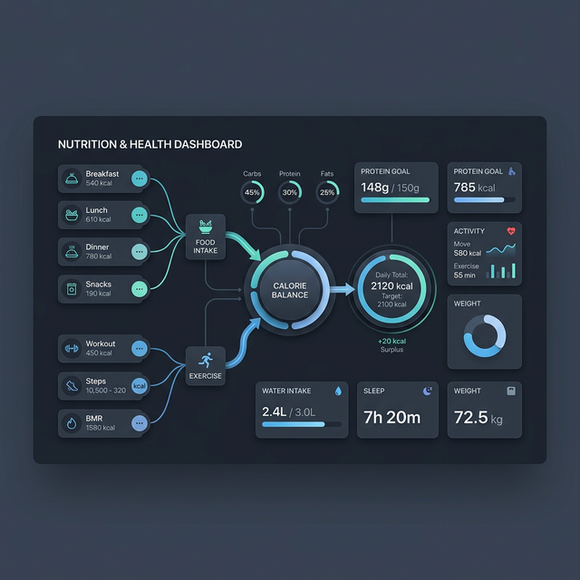 Nutrition tracking automation by Sarthak Srivastava