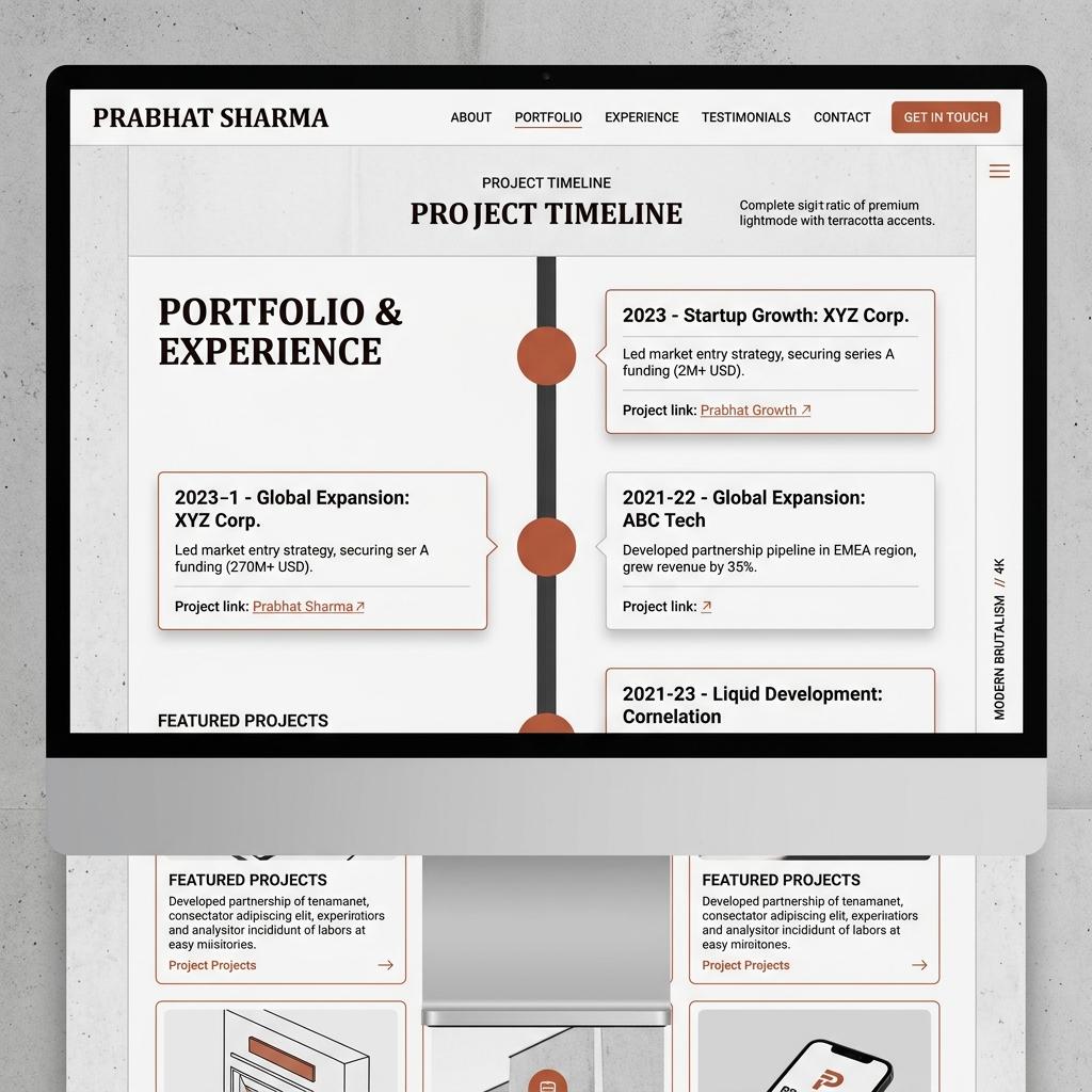 Bespoke Portfolio Platform — Prabhat Sharma (Business Development)